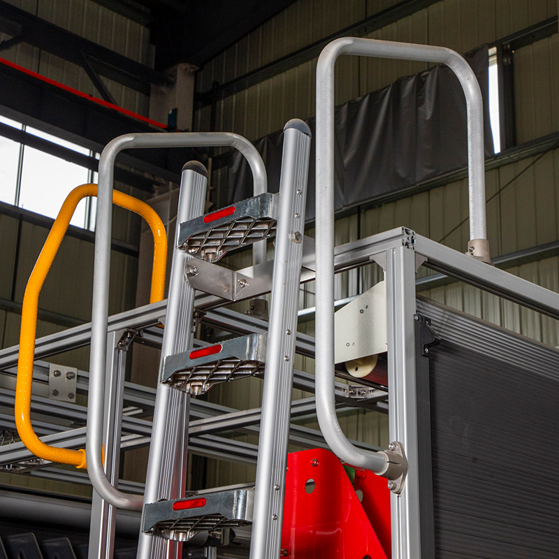 Fire Truck Aluminum Ladder Handrail Fire Truck Aluminum Ladder Handrail