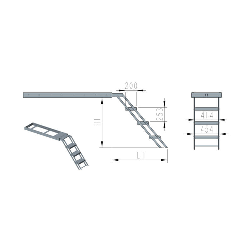 Pull-out Boarding Ladder Pull-out Boarding Ladder